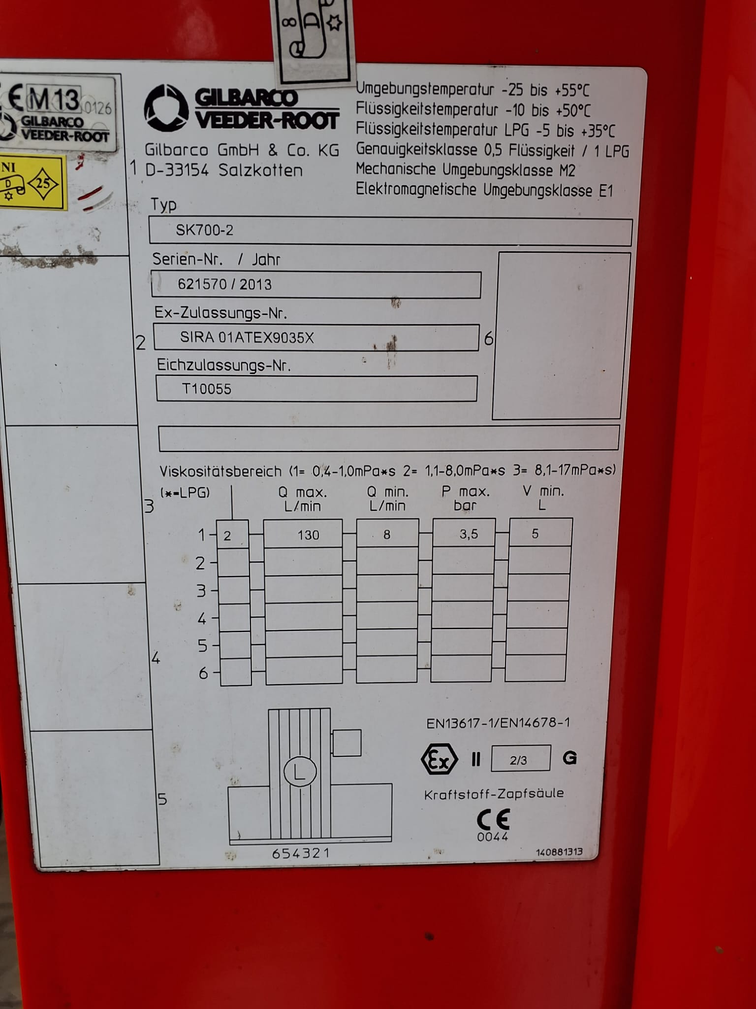 Gilbarco SK700 II 2-1-2 Gilbarco SK700 II 2-1-2