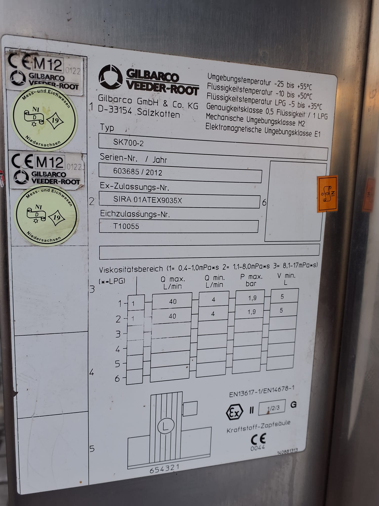 Gilbarco SK700 II 4-2-4 Gilbarco SK700 II 4-2-4